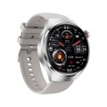 GT4 Smart Bracelet 1.53 inch Smart Watch, Support Bluetooth Call / NFC / Heart Rate(Silver)