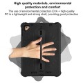 For iPad Air 2 / 9.7 2017 / 2018 Shield 360 Rotation Handle EVA Shockproof PC Tablet Case(Black)
