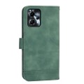 For Motorola Moto G24 Dierfeng Dream Line TPU + PU Leather Phone Case(Green)