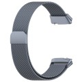 For Redmi Watch 3 Lite / Watch 3 Active Milan Metal Watch Band(Space Grey)