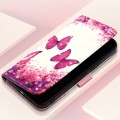 For Motorola Edge 40 Neo 3D Painting Horizontal Flip Leather Phone Case(Rose Butterfly)