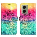 For Motorola Moto G04 4G / G24 4G 3D Painting Horizontal Flip Leather Phone Case(Chasing Dreams)