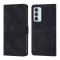 For Motorola Edge S30 / Moto G200 5G Skin Feel Embossed Leather Phone Case(Black)