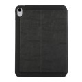 For iPad 10th Gen 10.9 2022 Simple Crazy Horse Leather Tablet Case(Black)