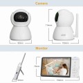 ABM700 5 inch Wireless Video Night Vision Baby Monitor Security Camera(EU Plug)