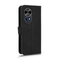 For Huawei nova 12 Pro 5G Skin Feel Magnetic Flip Leather Phone Case(Black)