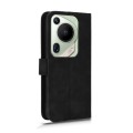 For Huawei Pura 70 Pro Skin Feel Magnetic Flip Leather Phone Case(Black)