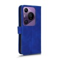 For Huawei Pura 70 Pro Skin Feel Magnetic Flip Leather Phone Case(Blue)