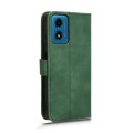 For Motorola Moto G04 / G24 Skin Feel Magnetic Flip Leather Phone Case(Green)