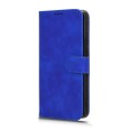 For Honor X9b Skin Feel Magnetic Flip Leather Phone Case(Blue)