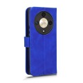 For Honor X9b Skin Feel Magnetic Flip Leather Phone Case(Blue)