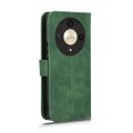 For Honor X9b Skin Feel Magnetic Flip Leather Phone Case(Green)