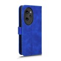 For Honor 100 Pro 5G Skin Feel Magnetic Flip Leather Phone Case(Blue)