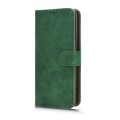 For Honor 100 Pro 5G Skin Feel Magnetic Flip Leather Phone Case(Green)