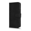 For Honor 100 5G Skin Feel Magnetic Flip Leather Phone Case(Black)
