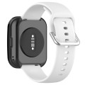 For Amazfit Bip 5 Silicone Watch Band, Size:L Size(White)