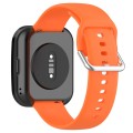 For Amazfit Bip 5 Silicone Watch Band, Size:L Size(Orange)