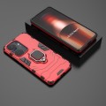 For vivo iQOO Neo9 Pro / Neo9 Shockproof PC + TPU Holder Phone Case(Red)