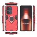 For vivo iQOO Neo9 Pro / Neo9 Shockproof PC + TPU Holder Phone Case(Red)