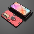For vivo Y200e / Y100 IDN Shockproof PC + TPU Holder Phone Case(Red)