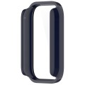 For Xiaomi Mi Band 8 Pro PC + Tempered Glass Film Integrated Watch Protective Case(Ink Blue)