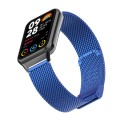 For Xiaomi Mi Band 8 Pro 18mm Steel Mesh Buckle Metal Watch Band(Royal Blue)