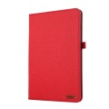 For Xiaomi Pad 6S Pro 12.4 Fabric Leather Tablet Case(Red)