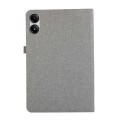 For Xiaomi Redmi Pad Pro 12.1 Fabric Leather Tablet Case(Grey)