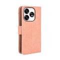 For Umidigi A15 / A15C Skin Feel Calf Texture Card Slots Leather Phone Case(Pink)