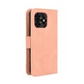 For Umidigi G5 Mecha Skin Feel Calf Texture Card Slots Leather Phone Case(Pink)