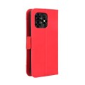 For Umidigi G5 Mecha Skin Feel Calf Texture Card Slots Leather Phone Case(Red)