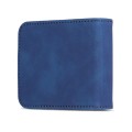 For Samsung Galaxy Z Flip5 5G AZNS Skin Feel Calf Texture Flip Leather Phone Case(Blue)