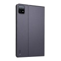 For Xiaomi Pad 6S Pro Voltage Elastic Texture Flip Tablet Leather Case(Dark Blue)