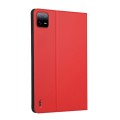 For Xiaomi Pad 6S Pro Voltage Elastic Texture Flip Tablet Leather Case(Red)