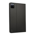 For Xiaomi Pad 6S Pro Voltage Elastic Texture Flip Tablet Leather Case(Black)