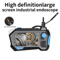 P120 Rotatable 8mm Dual Lenses Industrial Endoscope with Screen, 9mm Tail Pipe Diameter, Spec:10m Tu