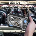 P120 Rotatable 8mm Dual Lenses Industrial Endoscope with Screen, 16mm Tail Pipe Diameter, Spec:2m Tu