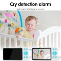 YE9-C1 5 inch Dual Mode 2.4G + 915M Video Night Vision Baby Monitor Security Camera(EU Plug)