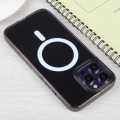 For iPhone 15 Pro Max GEBEI MagSafe Magnetic Transparent Phone Case(Transparent Black)