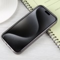 For iPhone 15 Pro GEBEI MagSafe Magnetic Transparent Phone Case(Transparent Black)