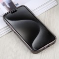 For iPhone 15 Pro GEBEI Acrylic Phone Case(Transparent Black)