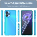 For Realme 10 5G Candy Series TPU Phone Case(Transparent Blue)