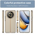 For Realme 11 Pro+ Candy Series TPU Phone Case(Transparent Grey)