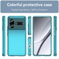 For Realme GT5 Candy Series TPU Phone Case(Transparent Blue)
