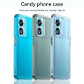 For Realme V23 Candy Series TPU Phone Case(Transparent Blue)