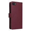 For iPhone 6 / 7 / 8 BETOPNICE BN-005 2 in 1 Detachable Imitate Genuine Leather Phone Case(Wine Red)