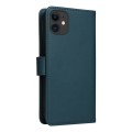 For iPhone 11 BETOPNICE BN-005 2 in 1 Detachable Imitate Genuine Leather Phone Case(Blue)