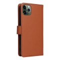 For iPhone 11 Pro Max BETOPNICE BN-005 2 in 1 Detachable Imitate Genuine Leather Phone Case(Brown)