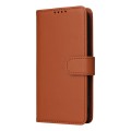 For iPhone 13 / 14 BETOPNICE BN-005 2 in 1 Detachable Imitate Genuine Leather Phone Case(Brown)