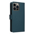 For iPhone 13 Pro BETOPNICE BN-005 2 in 1 Detachable Imitate Genuine Leather Phone Case(Blue)